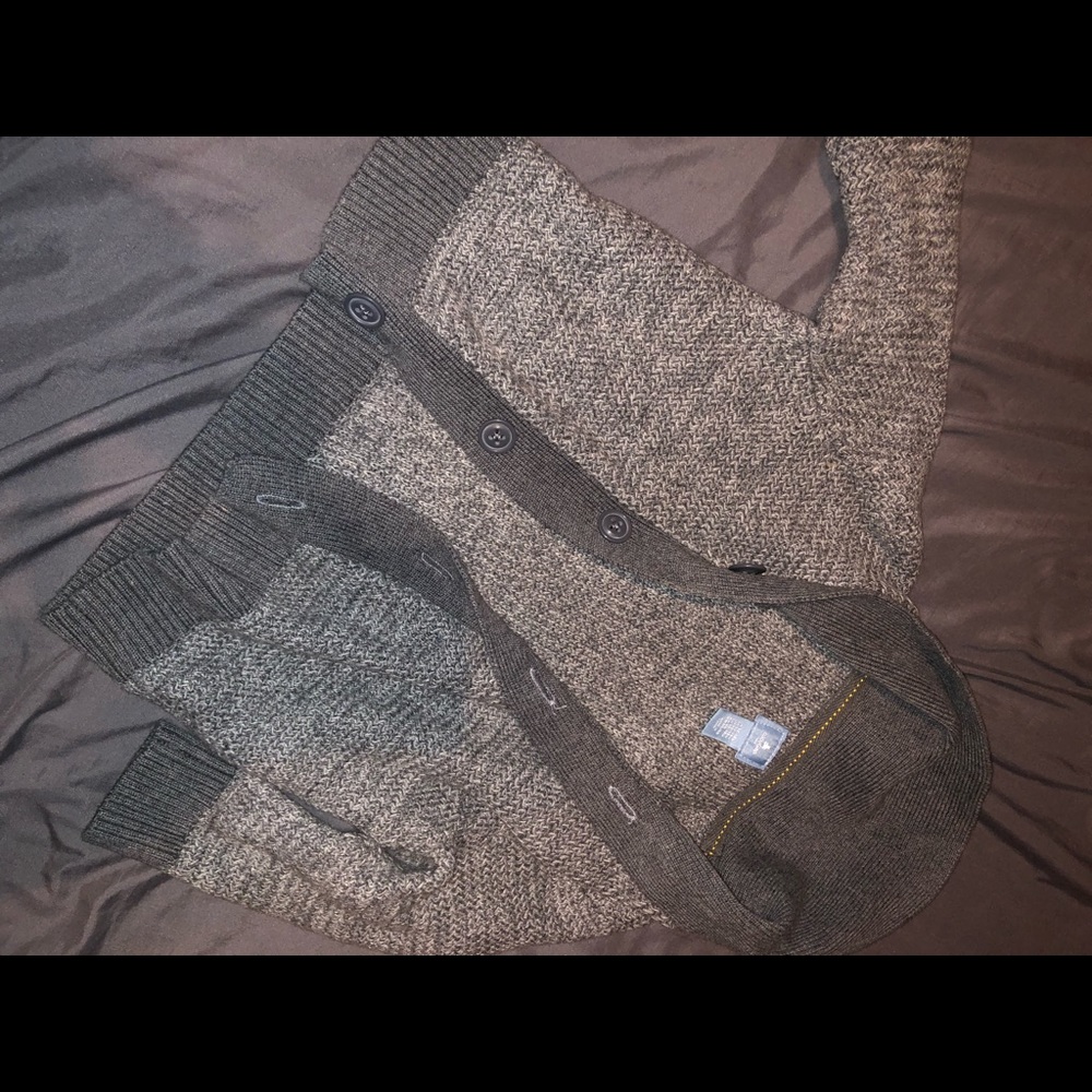 Baby Gap button cardigan grey 12-18 month